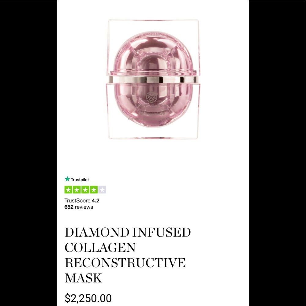 DIAMOND INFUSED COLLAGEN RECONSTRUCTIVE MASK
